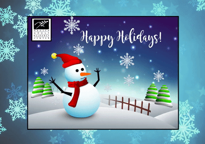Snowman Christmas Card